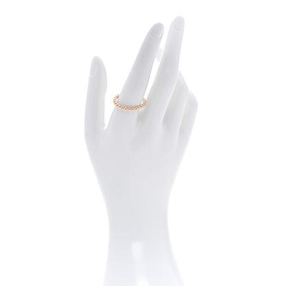 Van Cleef & Arpels 18K Rose Gold Medium Perlee Ring 61 9.5 2 of 5