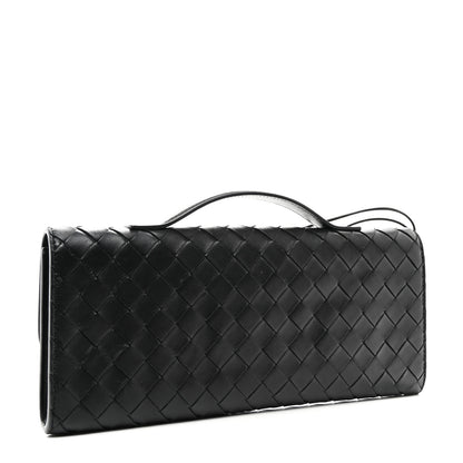 Bottega Veneta Nappa Intrecciato Long Andiamo Top Handle Black 3 of 7