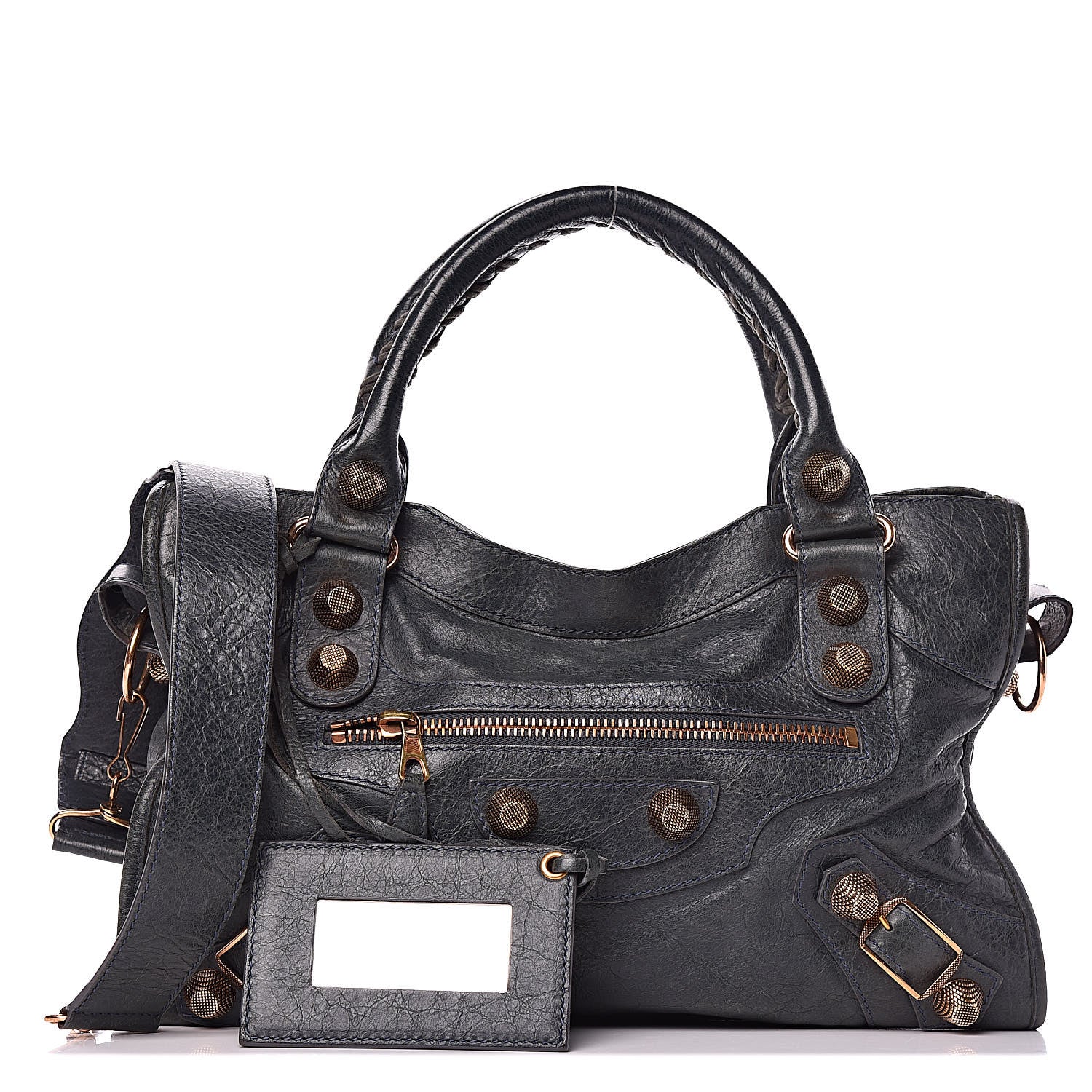 Balenciaga Agneau Giant 21 Rose Gold Hardware City Anthracite 1 of 10