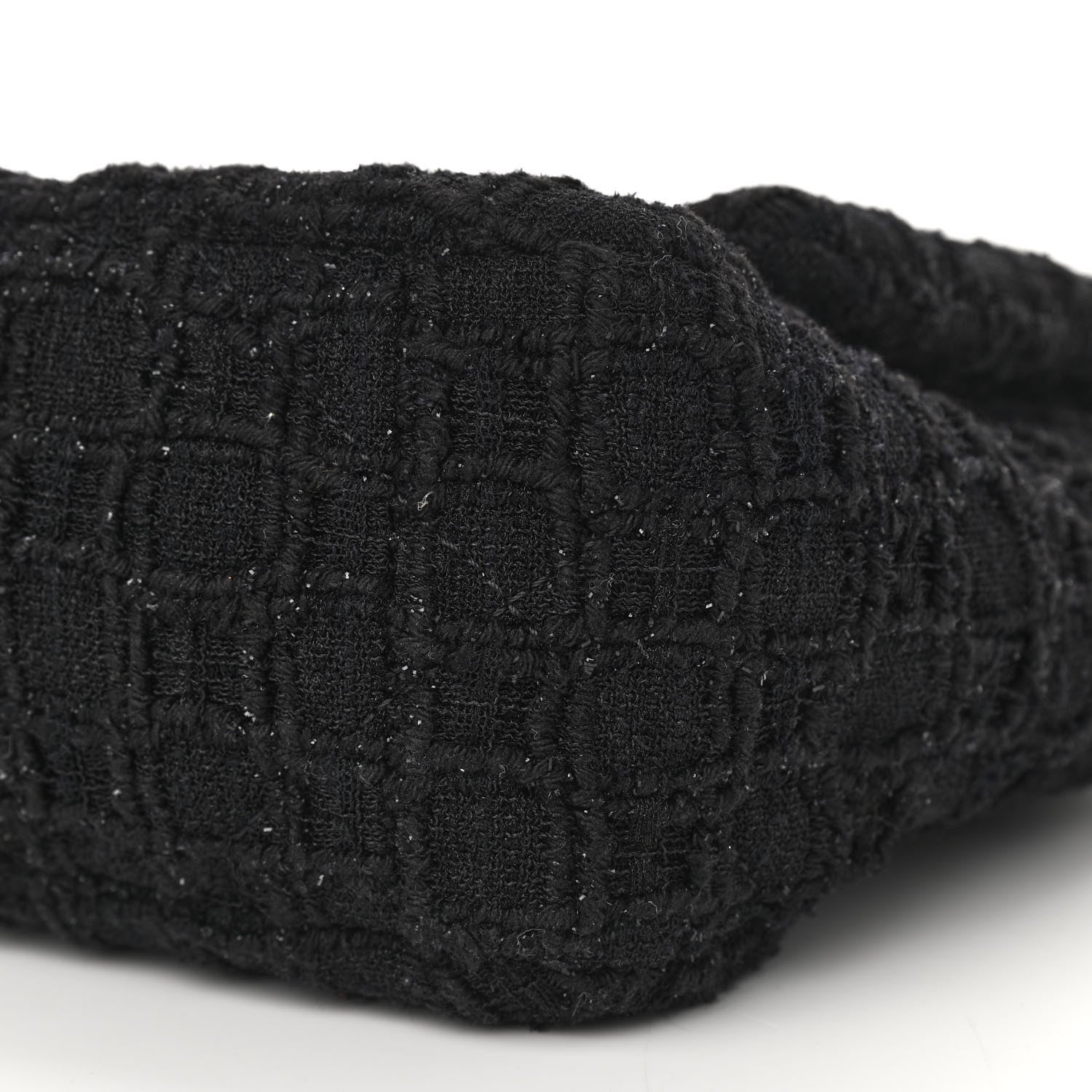Chanel Tweed Quilted Medium Chanel 19 Flap Black 10 of 10