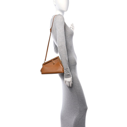 Fendi Shiny Nappa Small Fendi First Caramello 2 of 11
