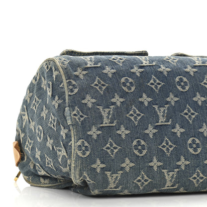 Louis Vuitton Monogram Denim Neo Speedy Blue 7 of 12