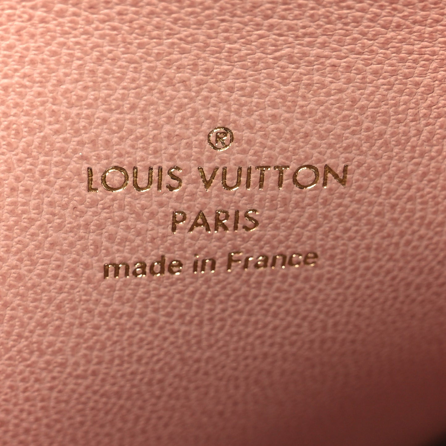 Lambskin Embossed Monogram Coussin PM Black