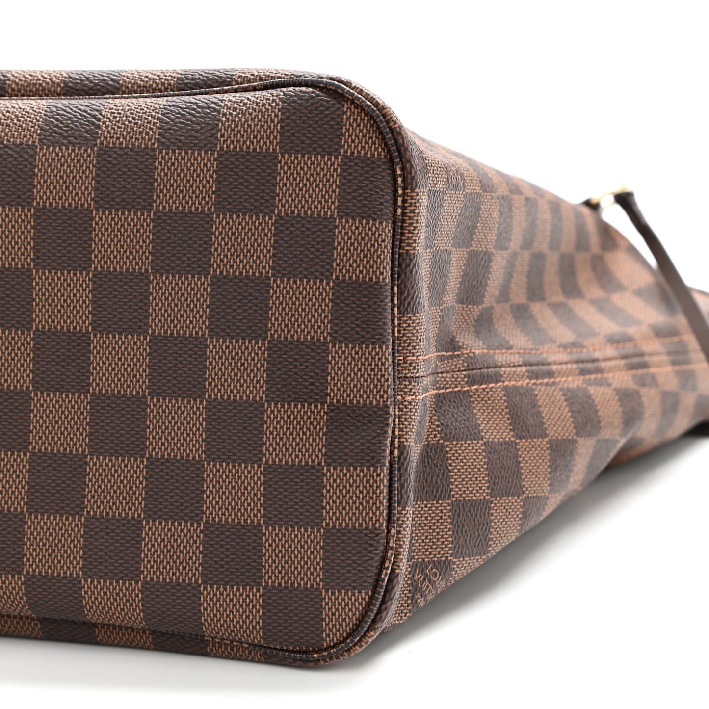 Damier Ebene Neo Neverfull MM Rose Ballerine