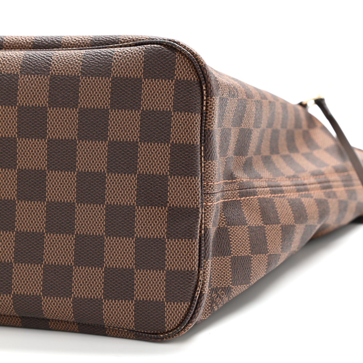 Louis Vuitton Damier Ebene Neo Neverfull MM Rose Ballerine 9 of 10
