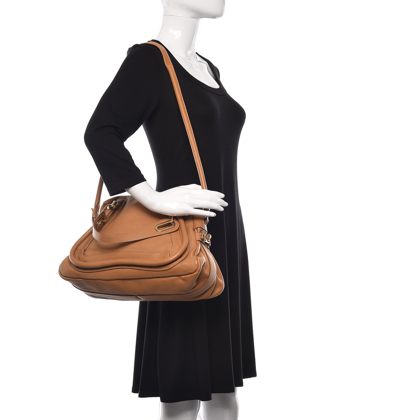 Calfskin Medium Paraty Brown Sugar