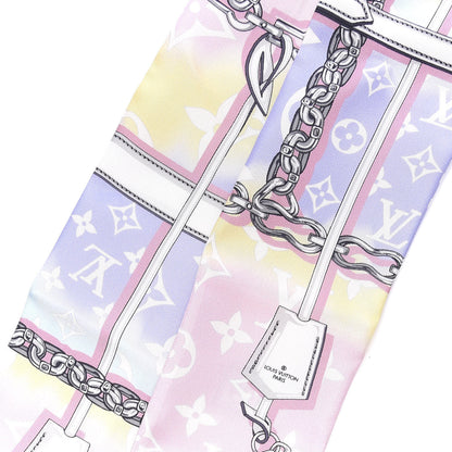 Louis Vuitton Silk Monogram Escale Confidential Bandeau Pink 3 of 5