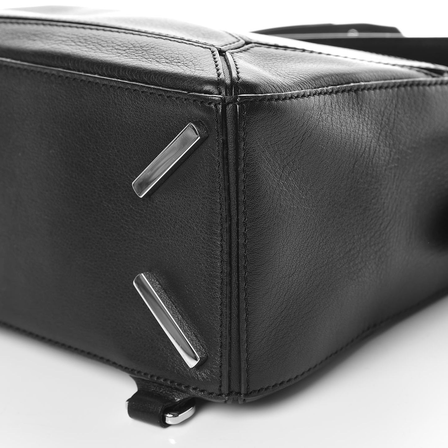 Calfskin Small Puzzle Bag Black