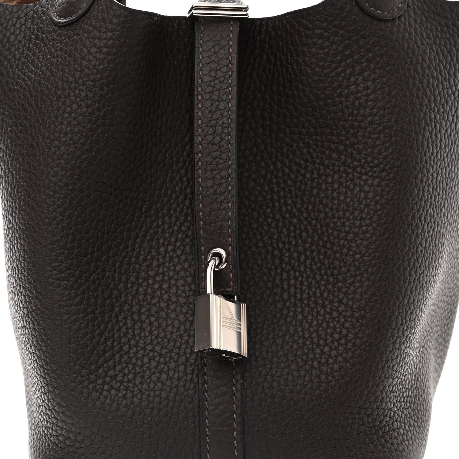 Hermes Taurillon Clemence Picotin Lock 18 PM Ebene 7 of 9