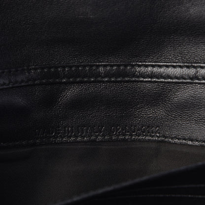 Christian Dior Lambskin Cannage Miss Dior Chain Wallet Black 7 of 8