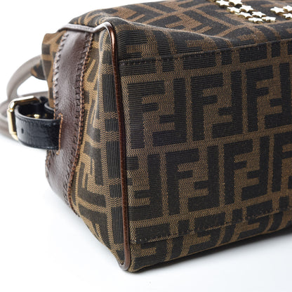 Fendi Zucca Star Embellished Bag De Jour Tobacco 5 of 13