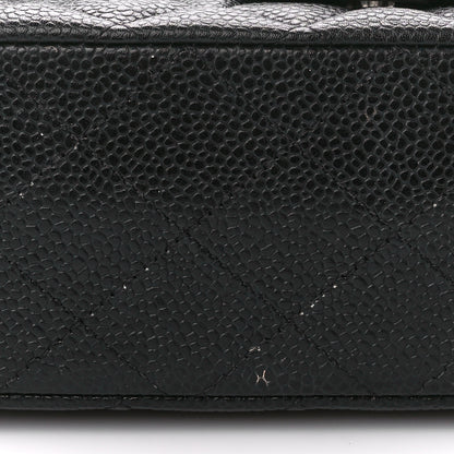Chanel Caviar Quilted Medium Double Flap Black 12 of 12