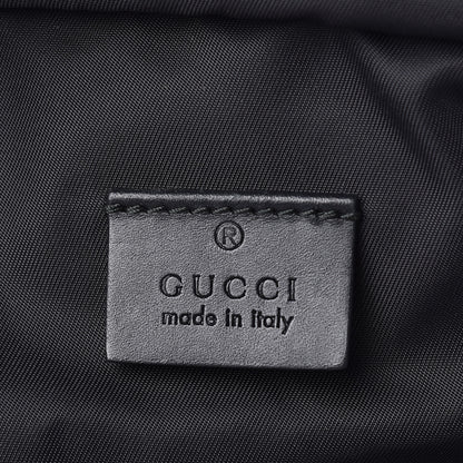 Gucci GG Supreme Monogram Web Dome Backpack Black 6 of 12