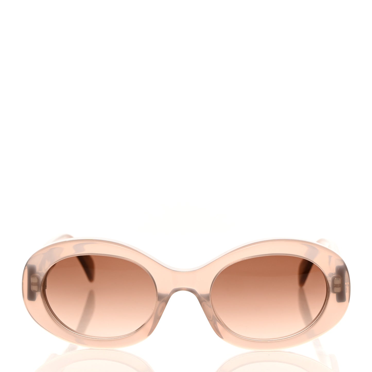 Acetate Triomphe 01 Sunglasses CL 40194U Milky Hazelnut