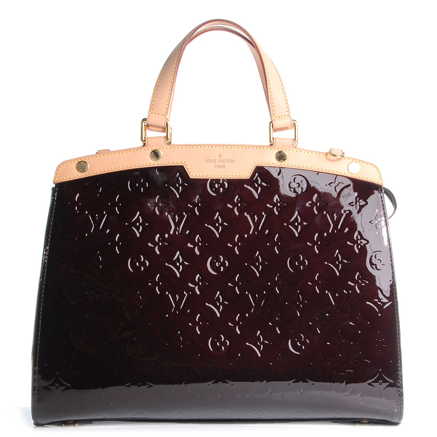Louis Vuitton Vernis Brea GM Amarante 1 of 8