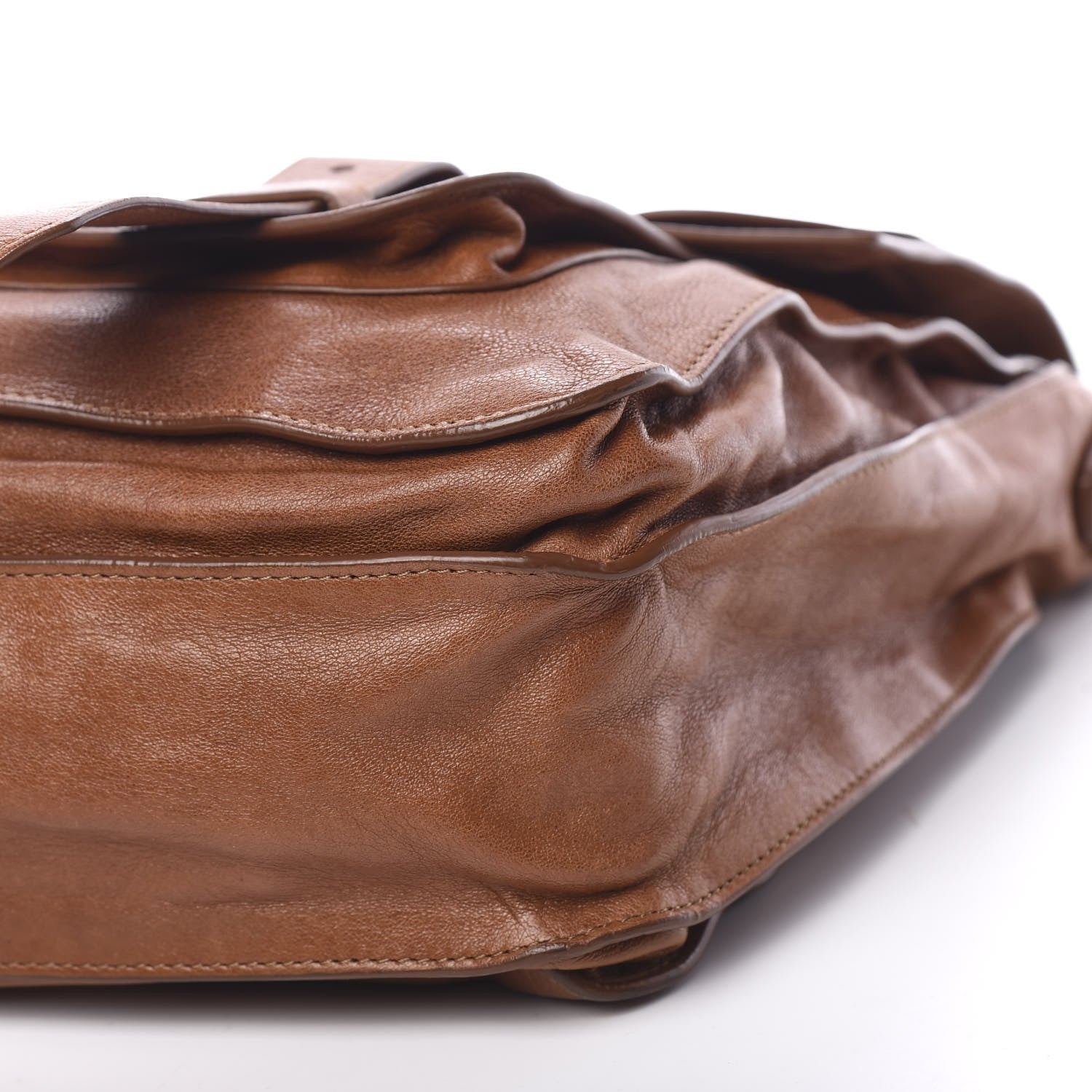Proenza Schouler Lambskin Large PS1 Satchel Saddle 10 of 12