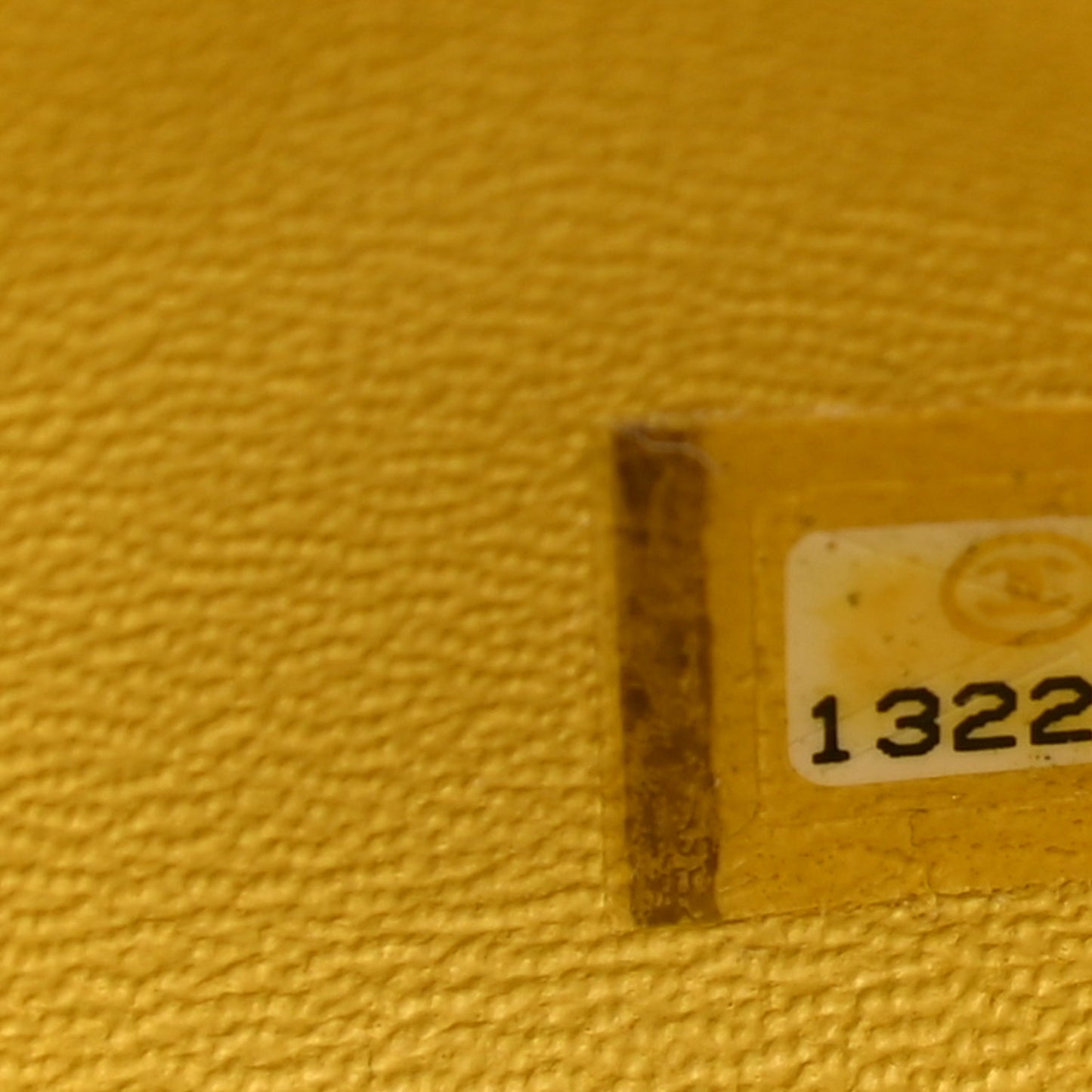 Caviar Quilted Jumbo Single Flap Yellow