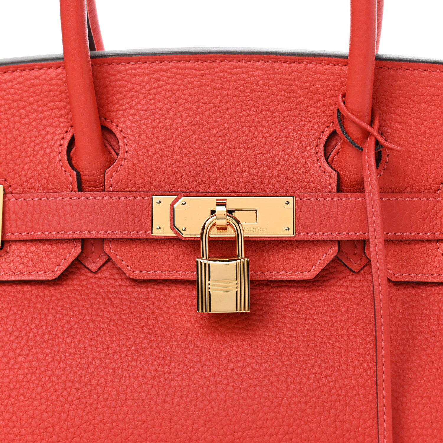 Hermes Togo Birkin 30 Rouge Pivoine 8 of 16