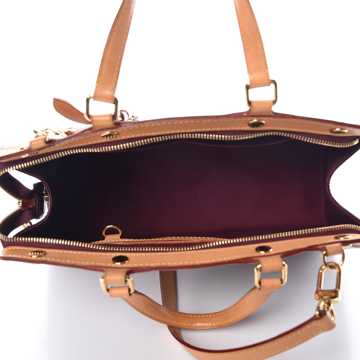 Louis Vuitton Vernis Brea MM Rouge Fauviste 6 of 10