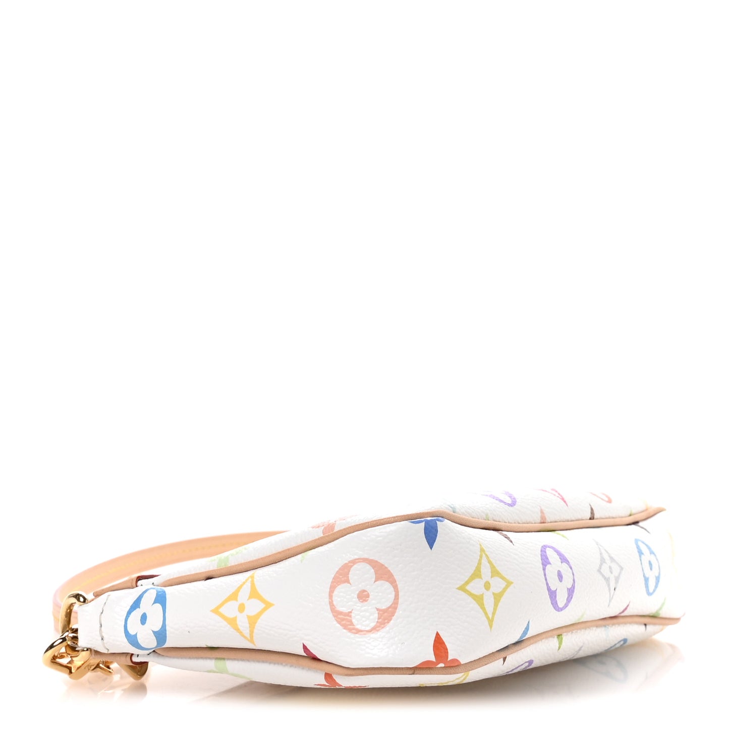 LV X TM Monogram Multicolor Pochette Accessories White