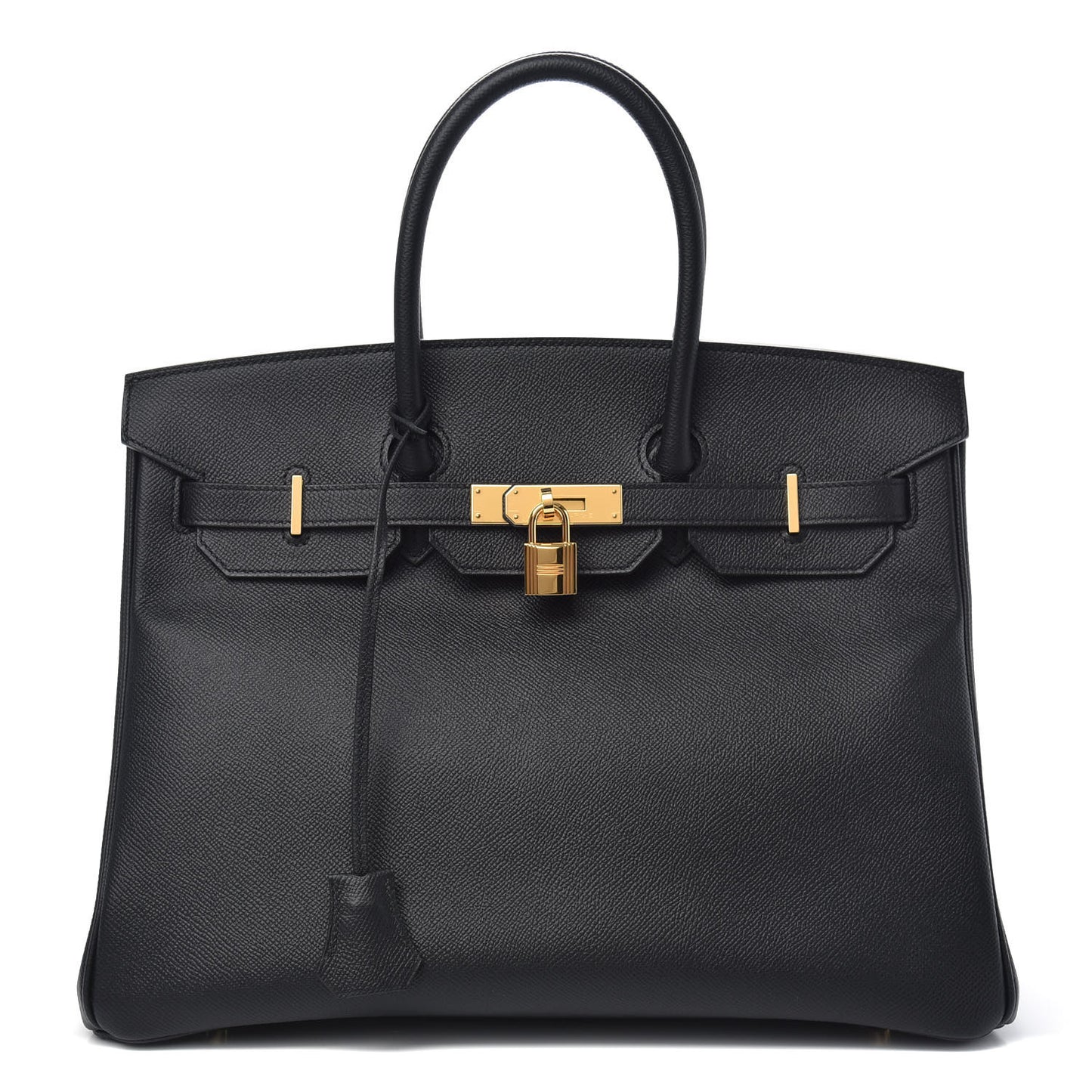 Epsom Birkin 35 Black