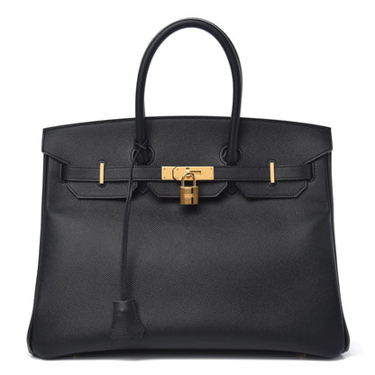 Hermes Epsom Birkin 35 Black 1 of 11