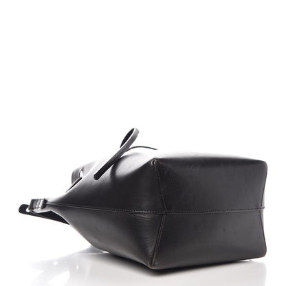 Mansur Gavriel Calfskin Mini Bucket Bag Black Argento 4 of 18