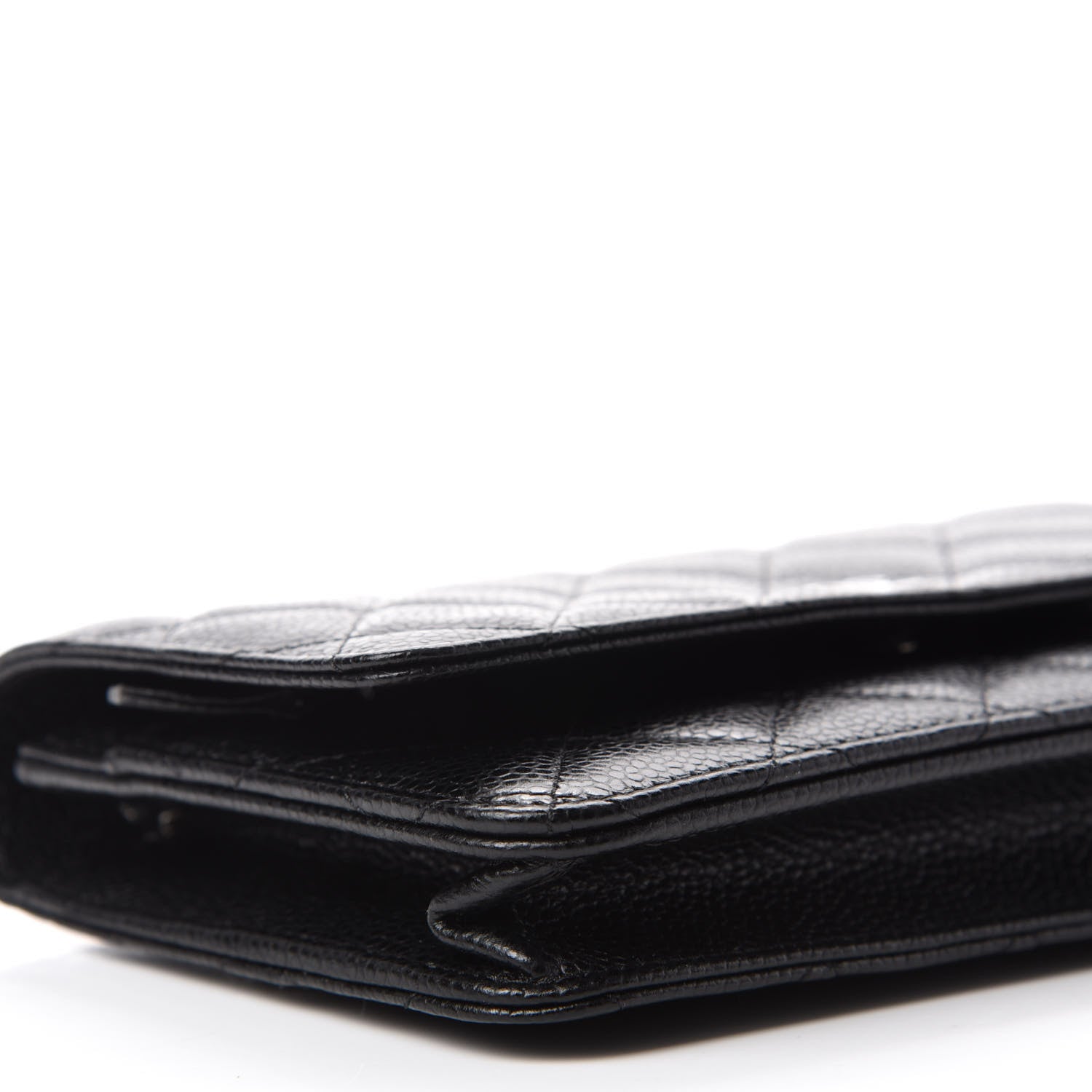 Chanel Caviar Quilted Wallet On Chain WOC Black 6 of 12