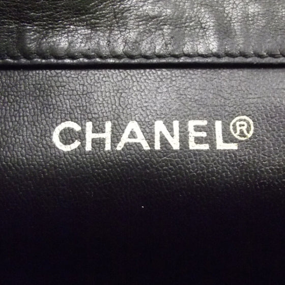 Chanel Leather Straw Backpack 8 of 9