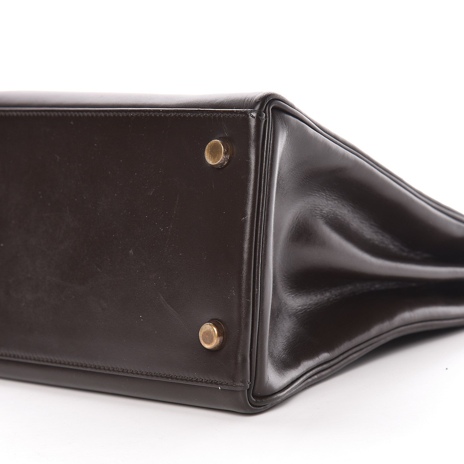 Hermes Box Kelly Retourne 28 Chocolate 32 of 35