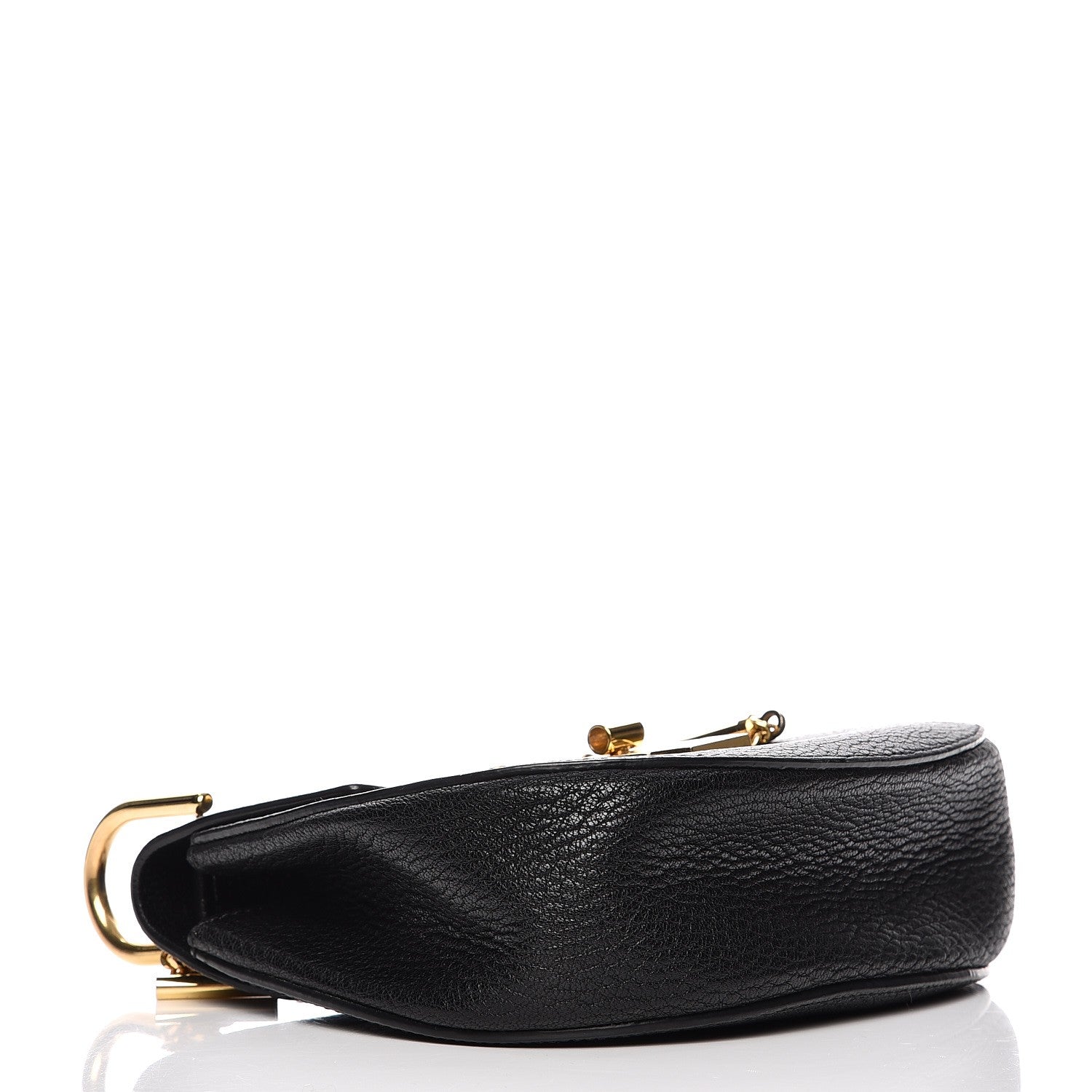 Chloe Grained Lambskin Mini Drew Shoulder Bag Black 4 of 12