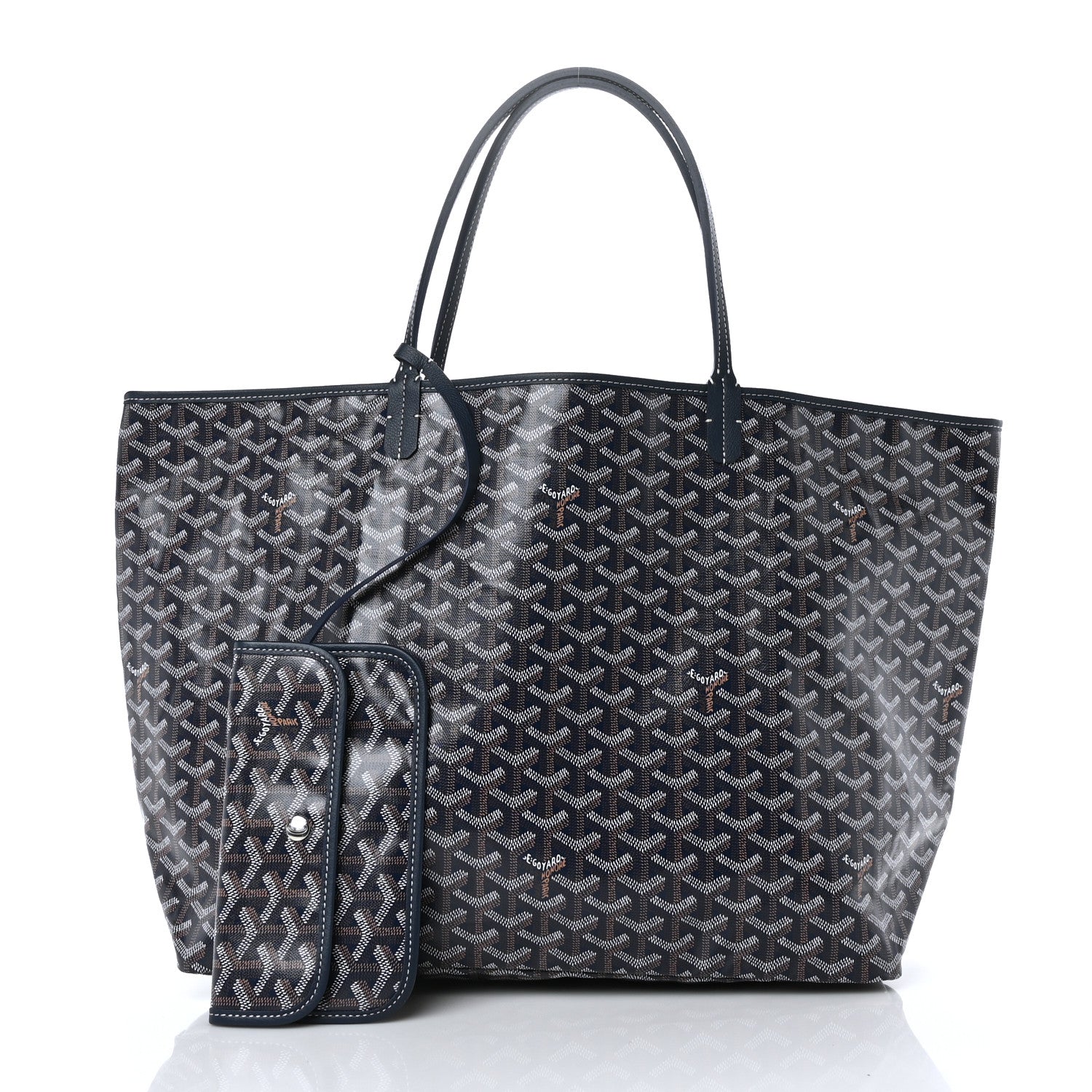 Goyard Goyardine Saint Louis GM Navy 1 of 10