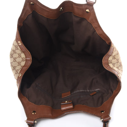 Gucci Monogram Large Sukey Tote Brown 5 of 24