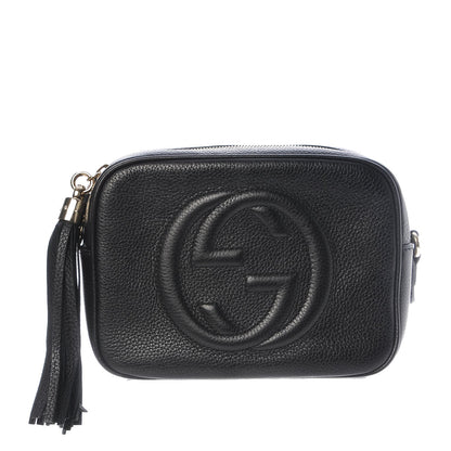 Gucci Pebbled Calfskin Small Soho Disco Bag Black 1 of 9