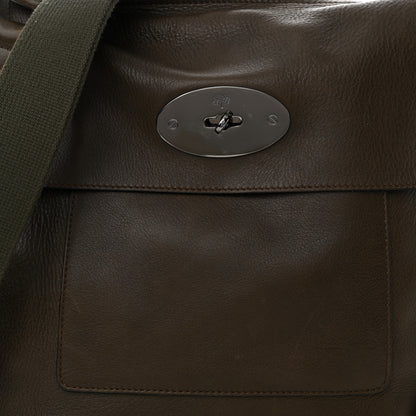 Mulberry Natural Grain Calfskin Antony Messenger Crossbody Green 7 of 11