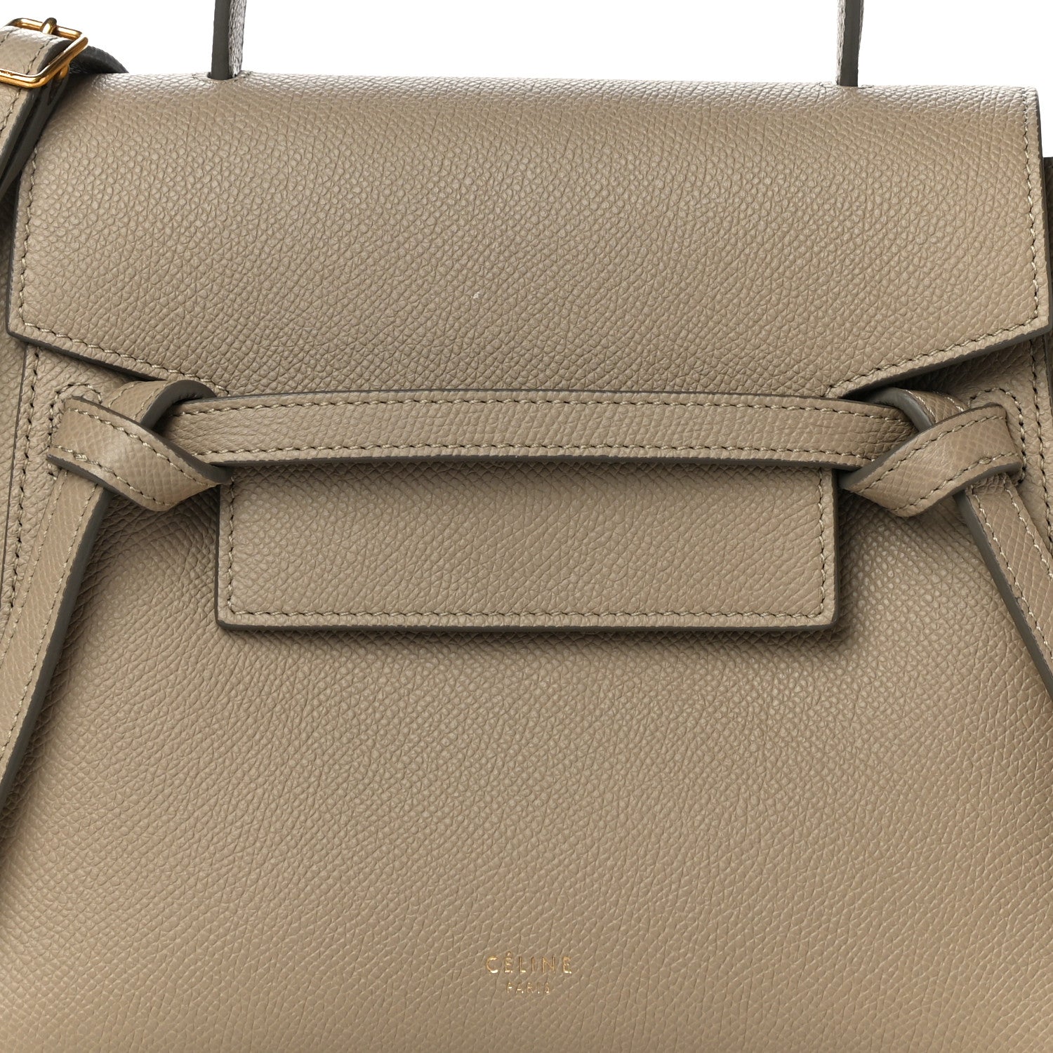 Celine Grained Calfskin Nano Belt Bag Light Taupe 7 of 11
