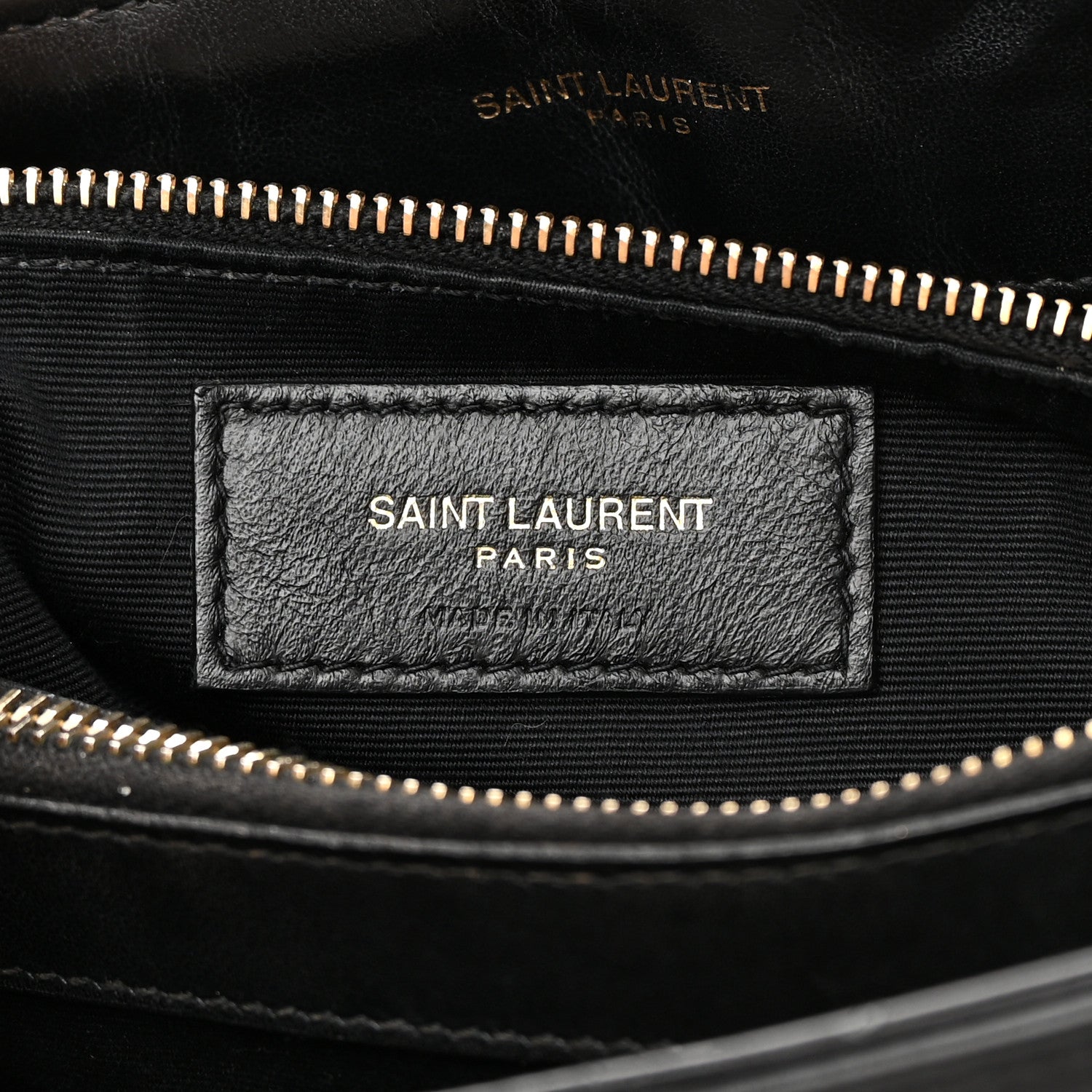 Saint Laurent Calfskin Y Quilted Monogram Medium Loulou Chain Satchel Black 6 of 21