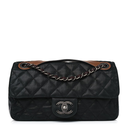 Chanel Iridescent Calfskin Jumbo In The Mix Flap Black 1 of 4