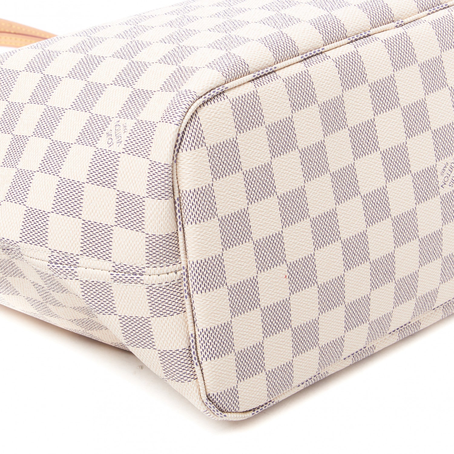 Louis Vuitton Damier Azur Neo Neverfull MM Rose Ballerine 5 of 8