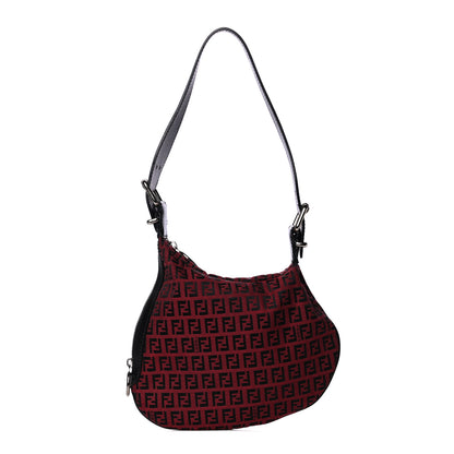 Fendi Zucchino Oyster Red Black 1 of 9
