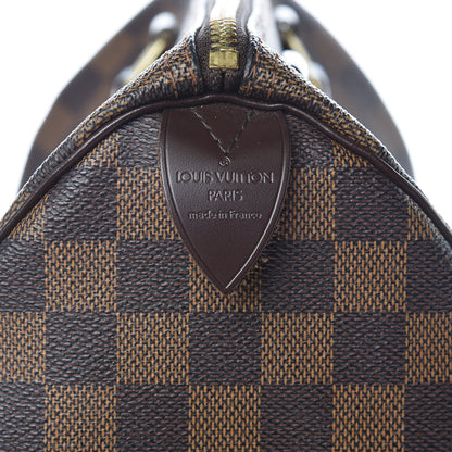 Louis Vuitton Damier Ebene Speedy 25 6 of 9