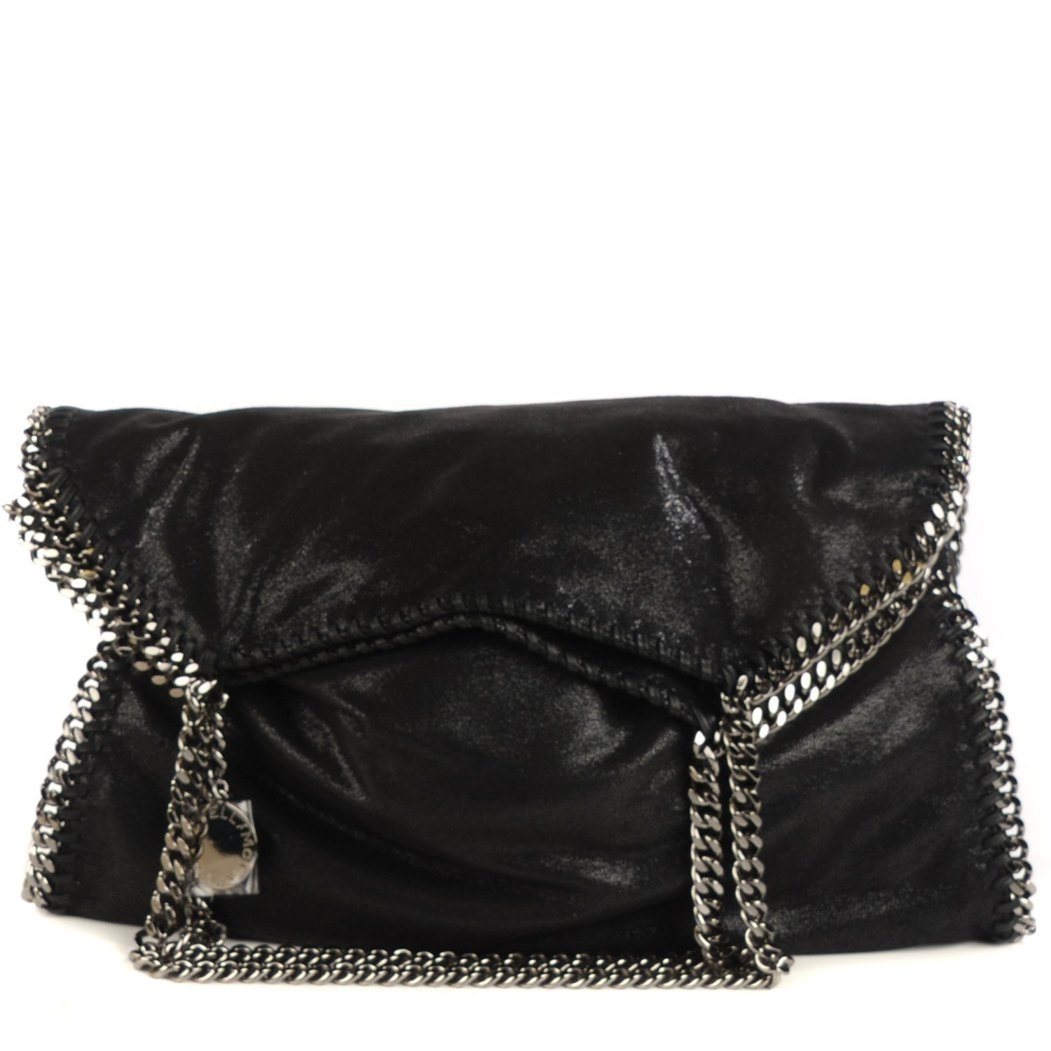 Stella McCartney Shaggy Deer Big Falabella Tote Black 1 of 9