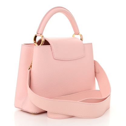 Louis Vuitton Taurillon Capucines BB Rose Jasmin 3 of 9