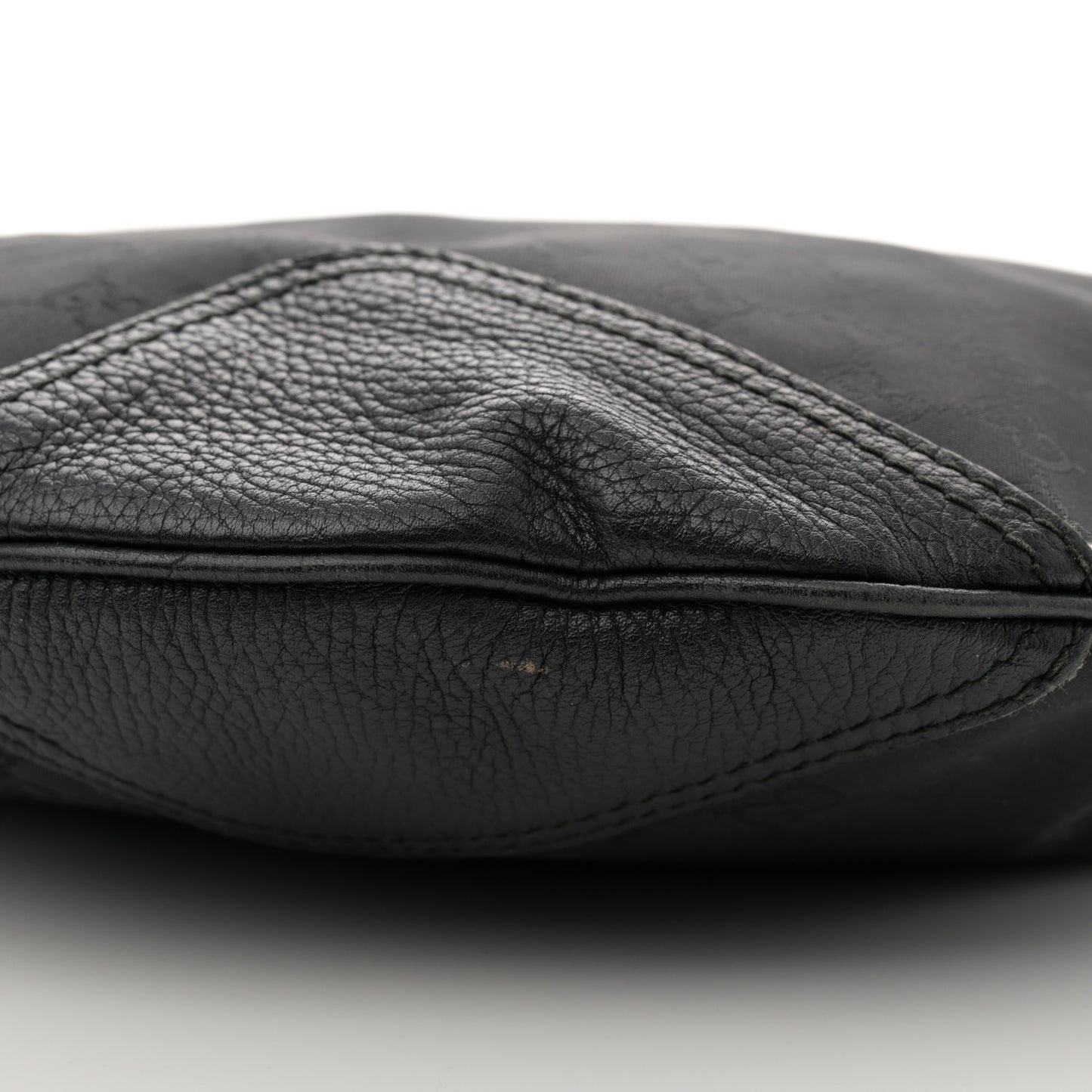 Nylon Monogram Large Princy Hobo Black