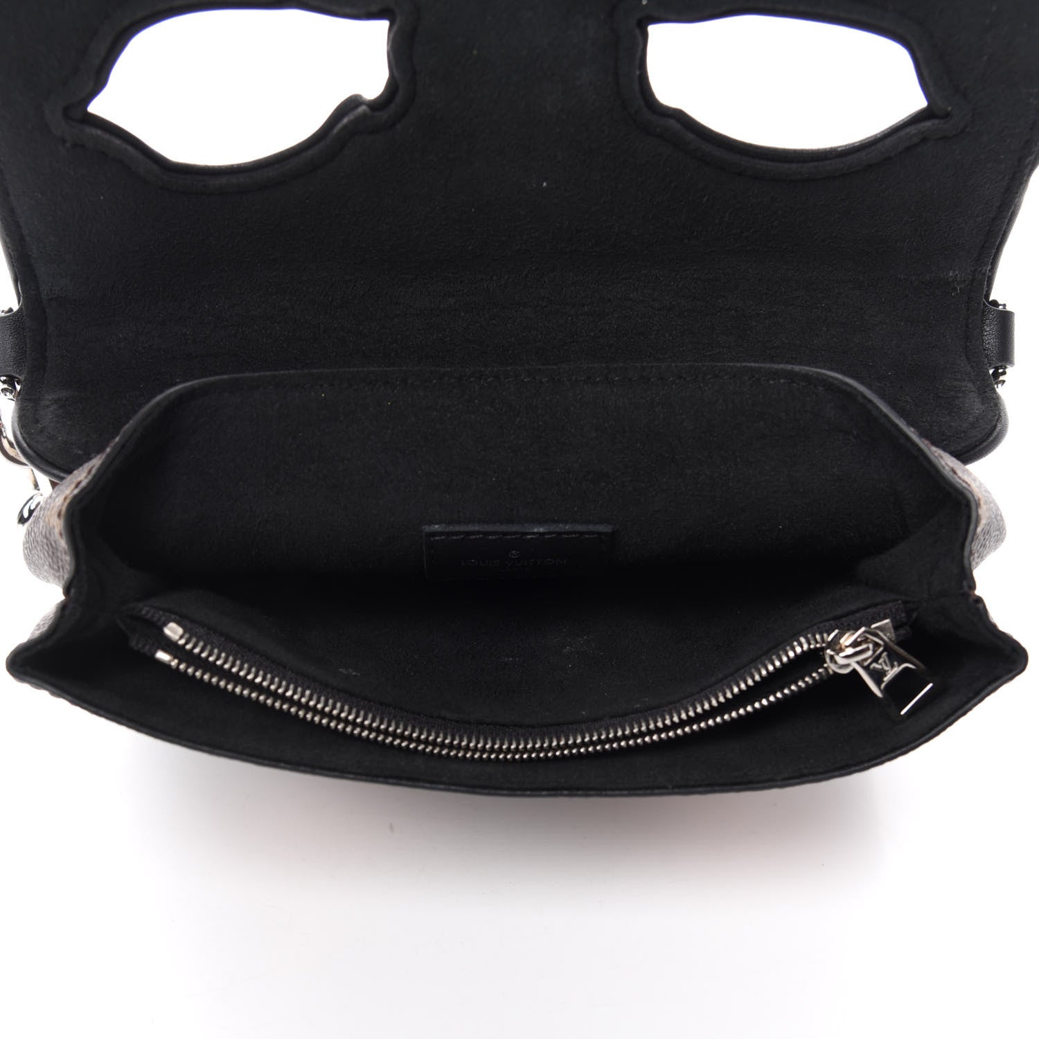 Louis Vuitton Monogram Kabuki Pochette Black 5 of 9