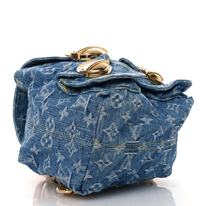 Louis Vuitton Denim Venice Backpack Blue 4 of 11