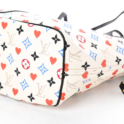 Louis Vuitton Game On Neverfull MM White 16 of 18
