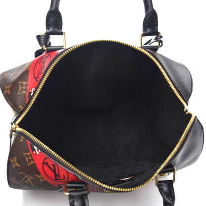 Louis Vuitton Monogram Kabuki Speedy 30 5 of 8