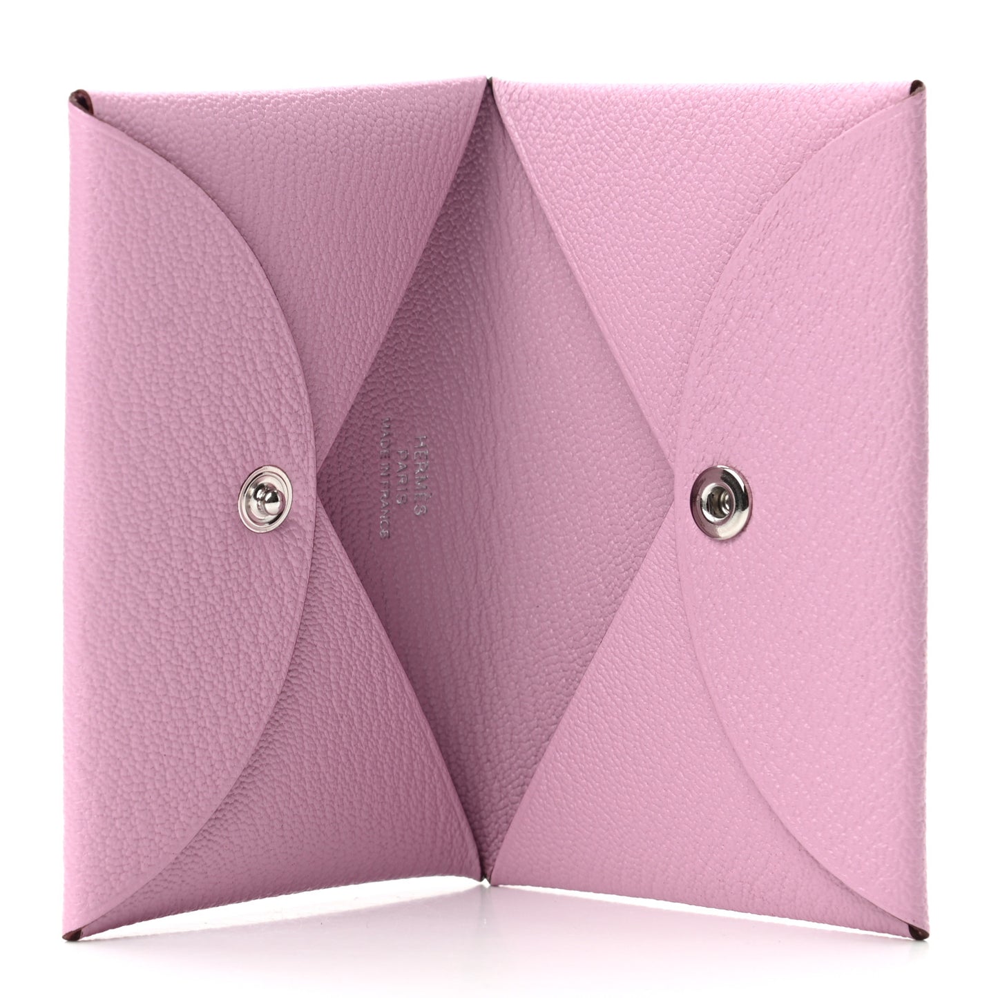 Chevre Mysore Calvi Card Case Mauve Sylvestre