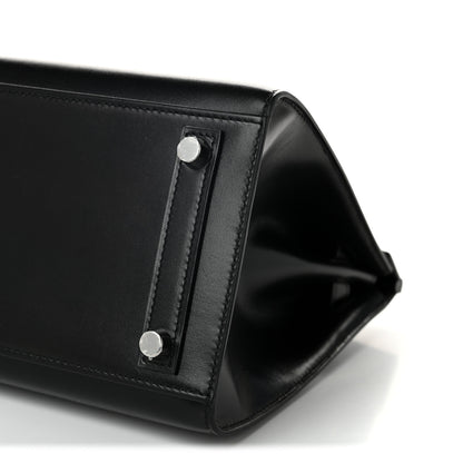 Hermes Box Birkin Sellier 25 Black 10 of 11